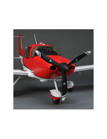 E-flite Cirrus SR22T 1.5m Red SAFE Select BNF Basic
