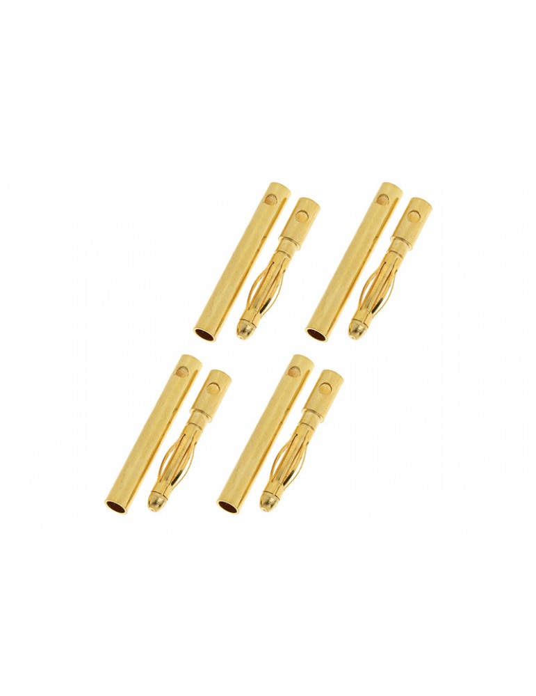 Connector Gold Plated 2.0mm (4 pairs)