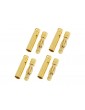 Connector Gold Plated 4.0mm Long (4 pairs)