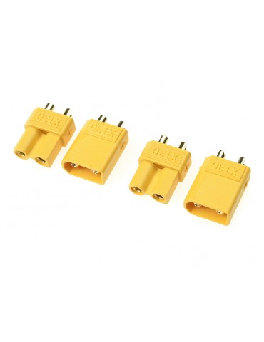 Connector Gold Plated XT-30 (2 pairs)