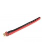 Connector Gold Plated Deans Male w/ wire 12AWG 10cm