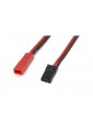 Maitinimo adapterio laidas JST Male – JR Female 22AWG GF-1300-002 – CyborgShop