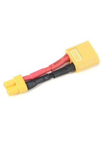 Power Adapter Lead XT-30 Female - XT-60 Male 14AWG