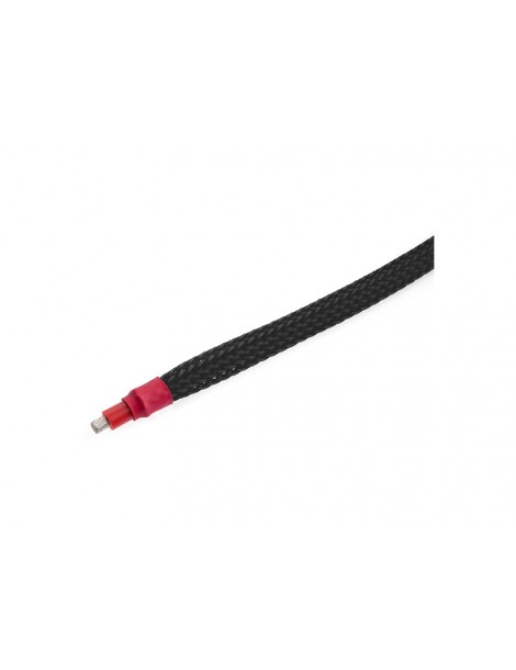 Laidų apsaugos įvorė, pinta 6 mm, juoda (1 m)