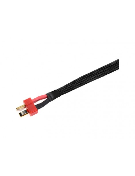 Laidų apsaugos įvorė, pinta 6 mm, juoda (1 m)
