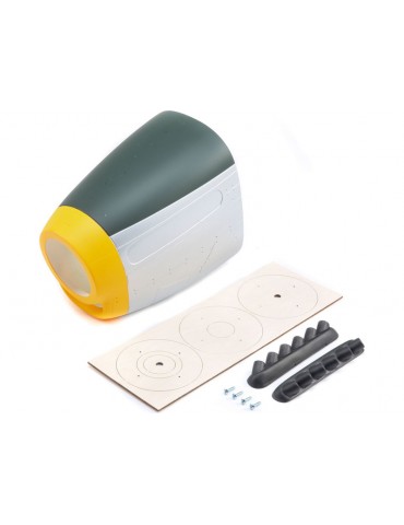 Hangar 9 Cowling& Exhaust: P-51D 20cc