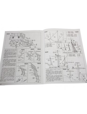 AMATI Santa Maria karavela 1492 1:65 kit