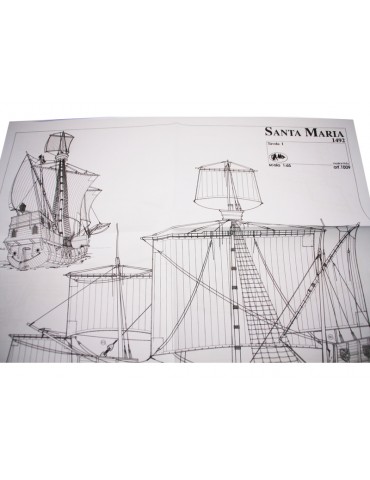 AMATI Santa Maria karavela 1492 1:65 kit