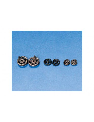 Hand wheel 8 mm metal (10)