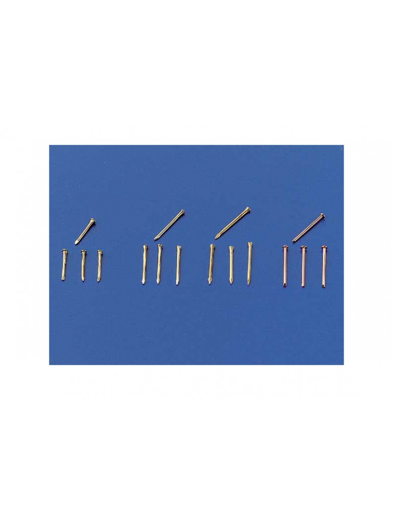Copper nails 0,5x10mm 18g (ca.500pcs)