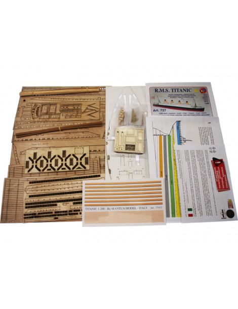 Mantua Model Titanic 1:200 set No.3 kit