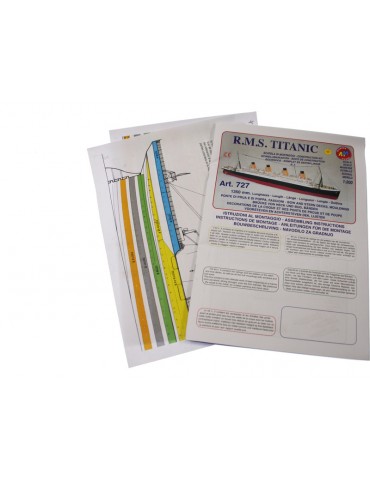Mantua Model Titanic 1:200 set No.3 kit