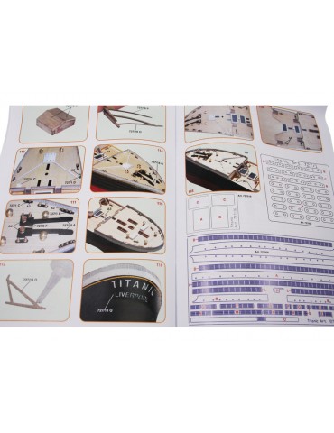 Mantua Model Titanic 1:200 set No.3 kit