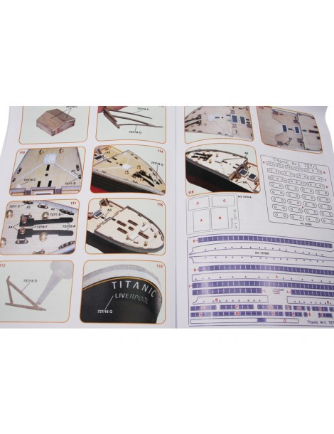 Mantua Model Titanic 1:200 set No.3 kit