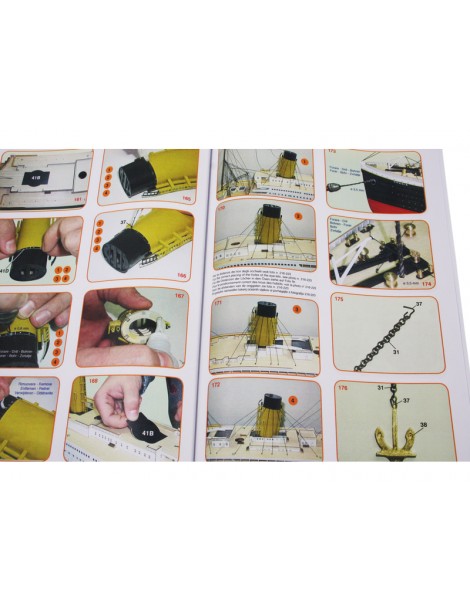 Mantua Model Titanic 1:200 set No. 4 kit