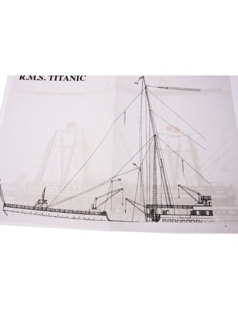 Mantua Model Titanic 1:200 set No. 4 kit