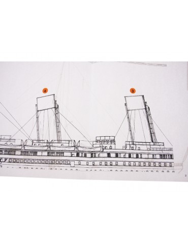 Mantua Model Titanic 1:200 set No. 4 kit