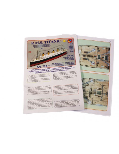 Mantua Model Titanic 1:200 set No. 5 kit