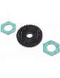 Losi Spur Gear with Slipper Pads, 60T 0.5M: Mini-T 2.0