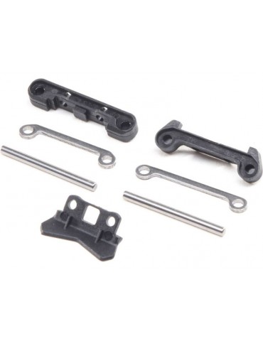 Losi Rear Pivots & Bumper: Mini-T 2.0