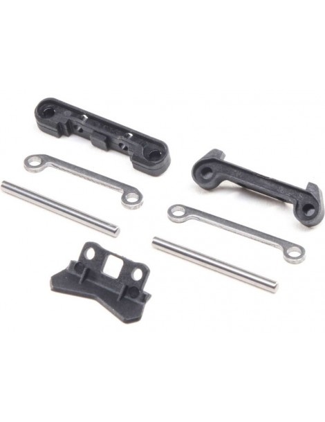 Losi Rear Pivots & Bumper: Mini-T 2.0