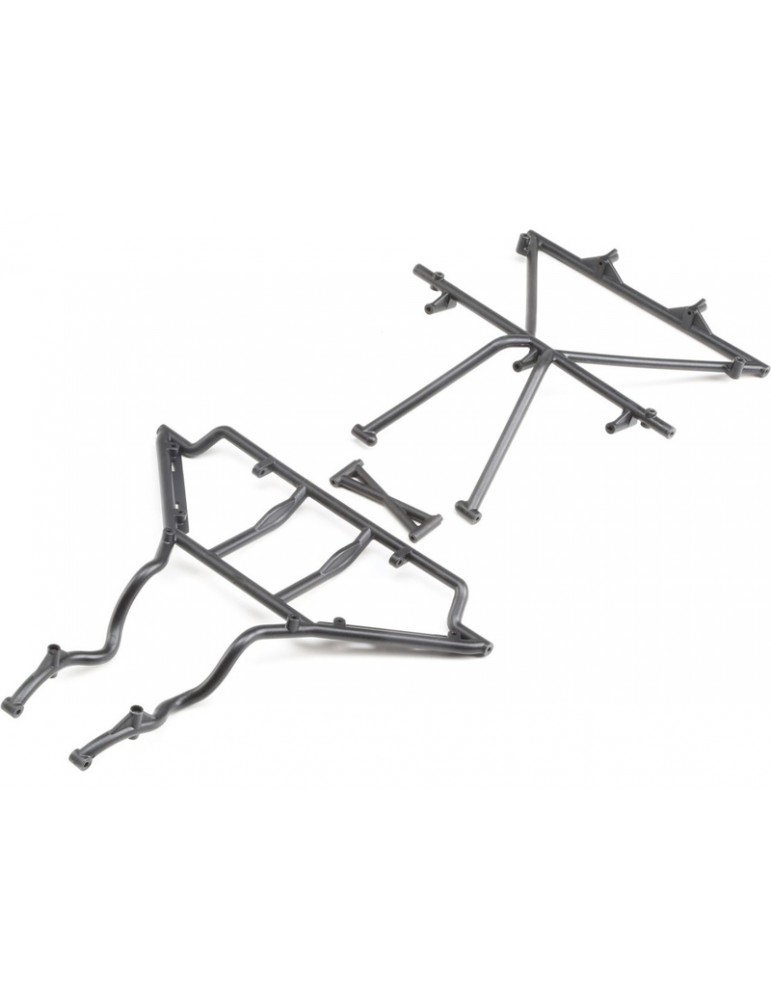 Losi Roll Cage Front & Roof: Super Rock Rey