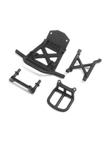Losi Front Bumper, Brace & Body Mount: DBXL 2.0