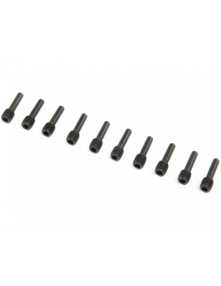 Losi Driveshaft Screw Pin, M5x16mm, Steel (10): SBR/SRR