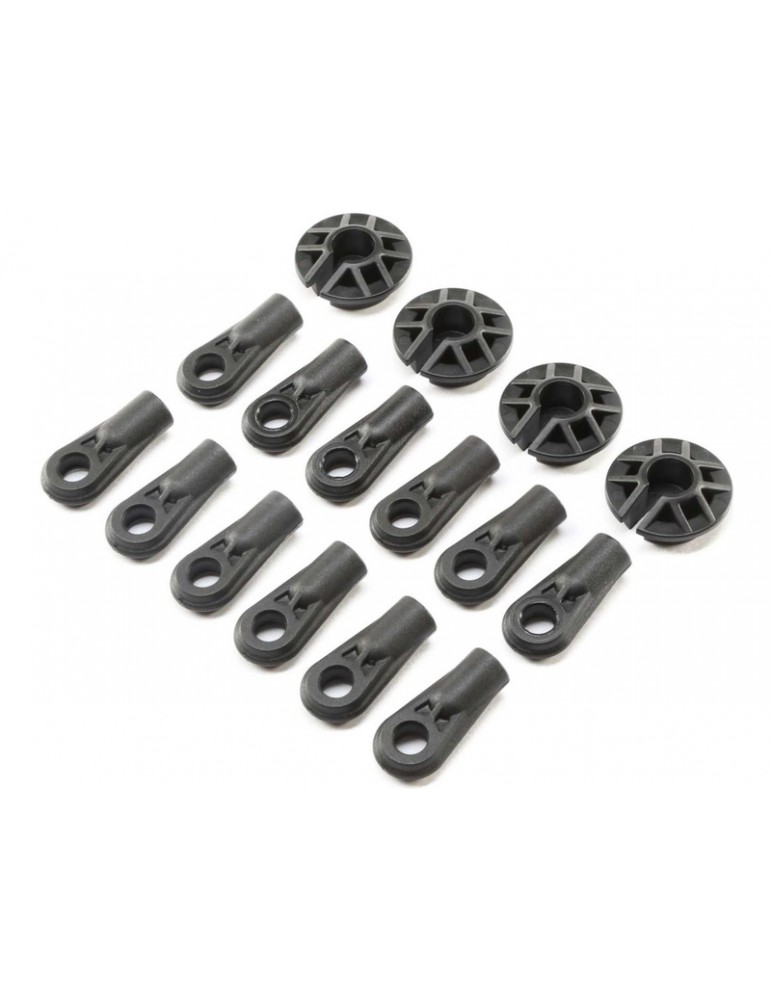 Losi Shock and Rod Ends, Spring Cups (12): Super Baja Rey