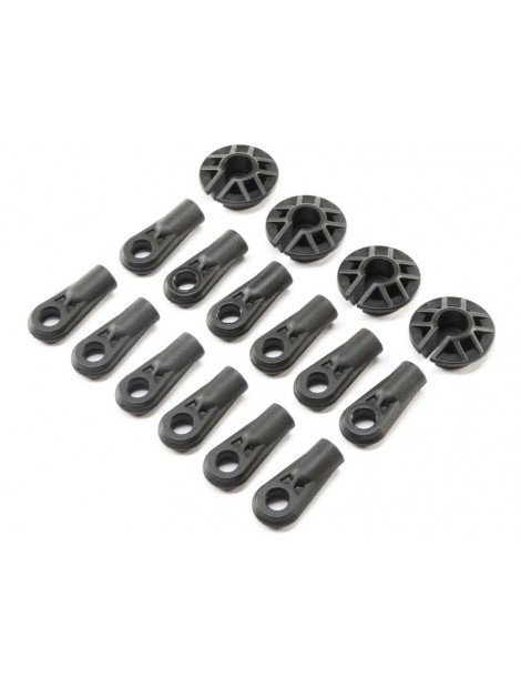 Losi Shock and Rod Ends, Spring Cups (12): Super Baja Rey