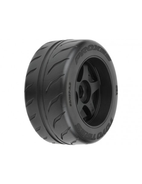 Pro-Line Wheels 2.9", Toyo Proxes R888R S3 Rear 53/107 Belted, 5-Spoke H17 Wheels (2)