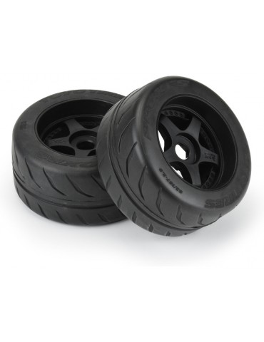 Pro-Line Wheels 2.9", Toyo Proxes R888R S3 Rear 53/107 Belted, 5-Spoke H17 Wheels (2)