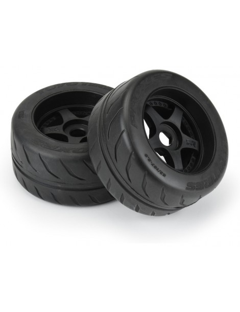 Pro-Line Wheels 2.9", Toyo Proxes R888R S3 Rear 53/107 Belted, 5-Spoke H17 Wheels (2)