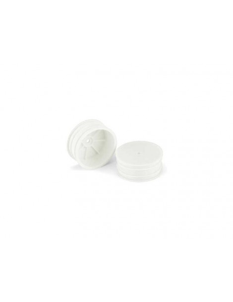 Pro-Line Wheels 2.2" Velocity 2WD Front H12 Buggy (2) White: TLR 22 5.0