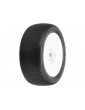 Pro-Line Wheels 3.3", Slide Lock S3 Buggy Tires, H17 White Wheels (2)
