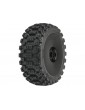 Pro-Line Wheels 3.3", Badlands MX M2 Buggy Tires, H17 Black Wheels (2)