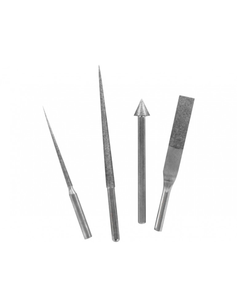 Modelcraft Diamond Reamer, File Accessory (4pcs Set)
