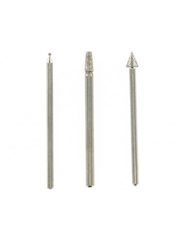 Rotacraft Diamond Burs Round (3pcs)