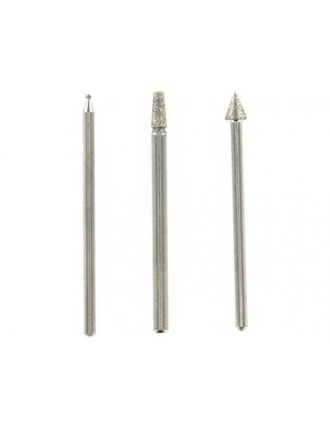 Rotacraft Diamond Burs Round (3pcs)