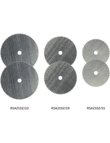 Rotacraft Fine Cutting Saws and Mandrel (2pcs)