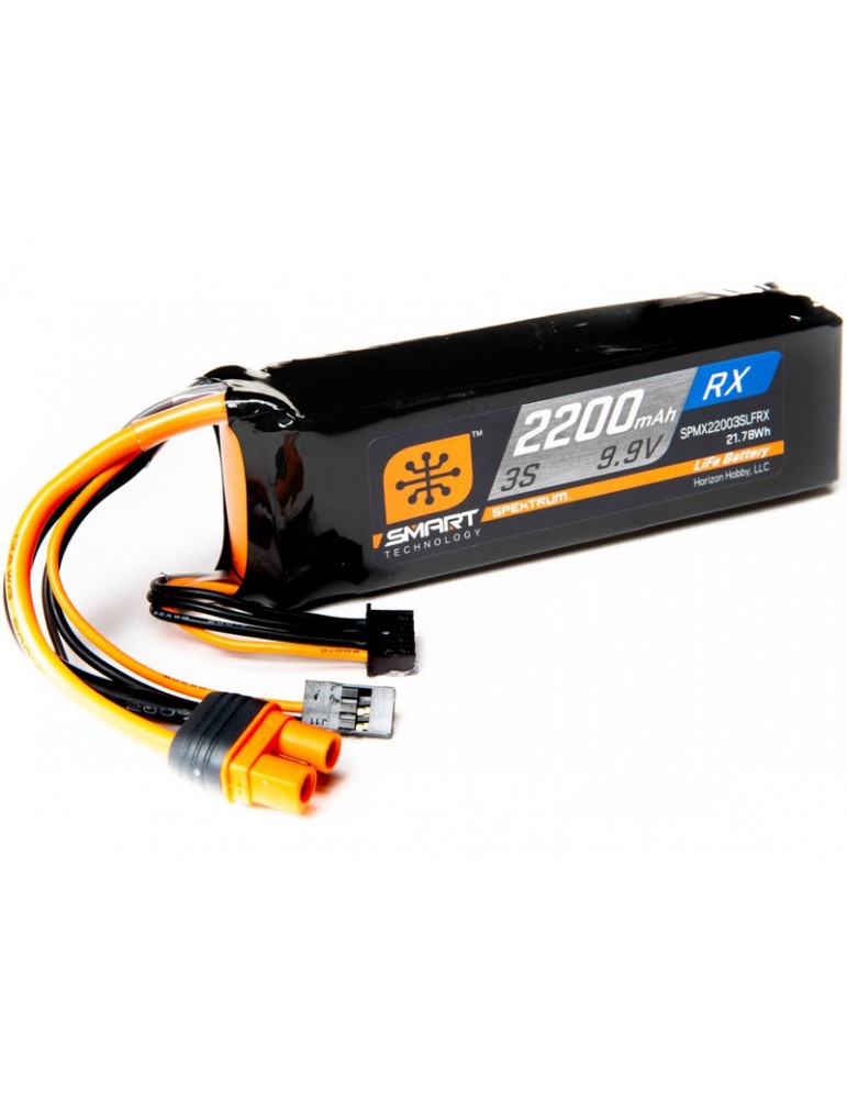 Spektrum Smart LiFe 9.9V 2200mAh Rx IC3