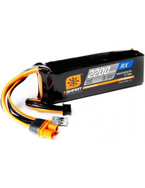 Spektrum Smart LiFe 9.9V 2200mAh Rx IC3