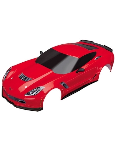 Traxxas kėbulas, Chevrolet Corvette Z06, raudona