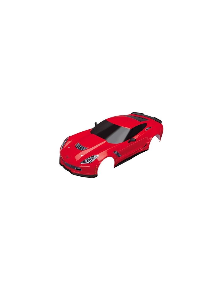 Traxxas kėbulas, Chevrolet Corvette Z06, raudona