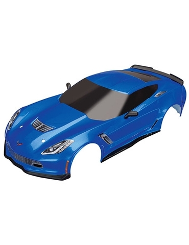 Traxxas kėbulas, Chevrolet Corvette Z06, mėlyna