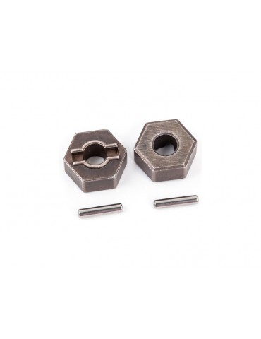 Traxxas Wheel hubs, hex (steel) (2)