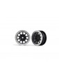 Traxxas Wheels 2.2", graphite gray, satin chrome beadlock (2) (front)