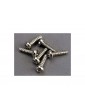Traxxas Screws, 3x10mm roundhead self-tapping (6)