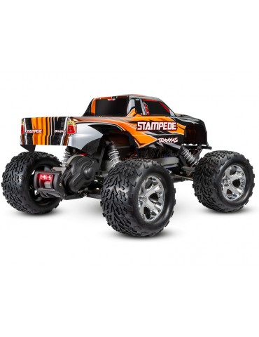 Traxxas Stampede 1:10 RTR orange with LED lights