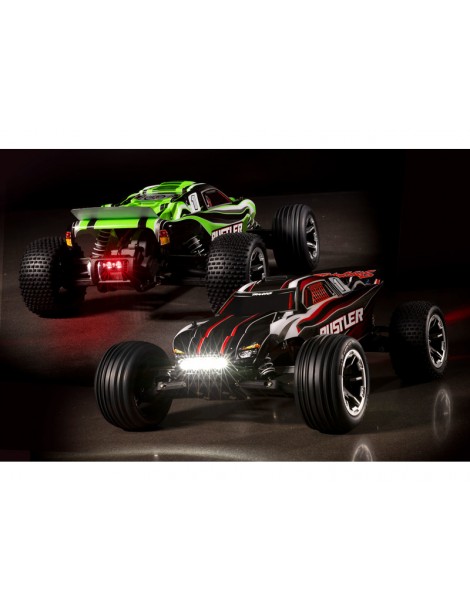 Traxxas Rustler 1:10 RTR green with LED lights